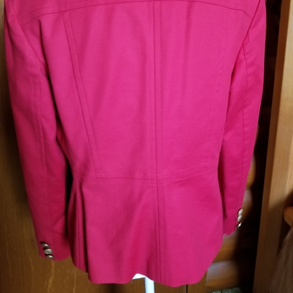 Rafaella Petites Red Lined Jacket Sz 14P - Picture 3 of 5
